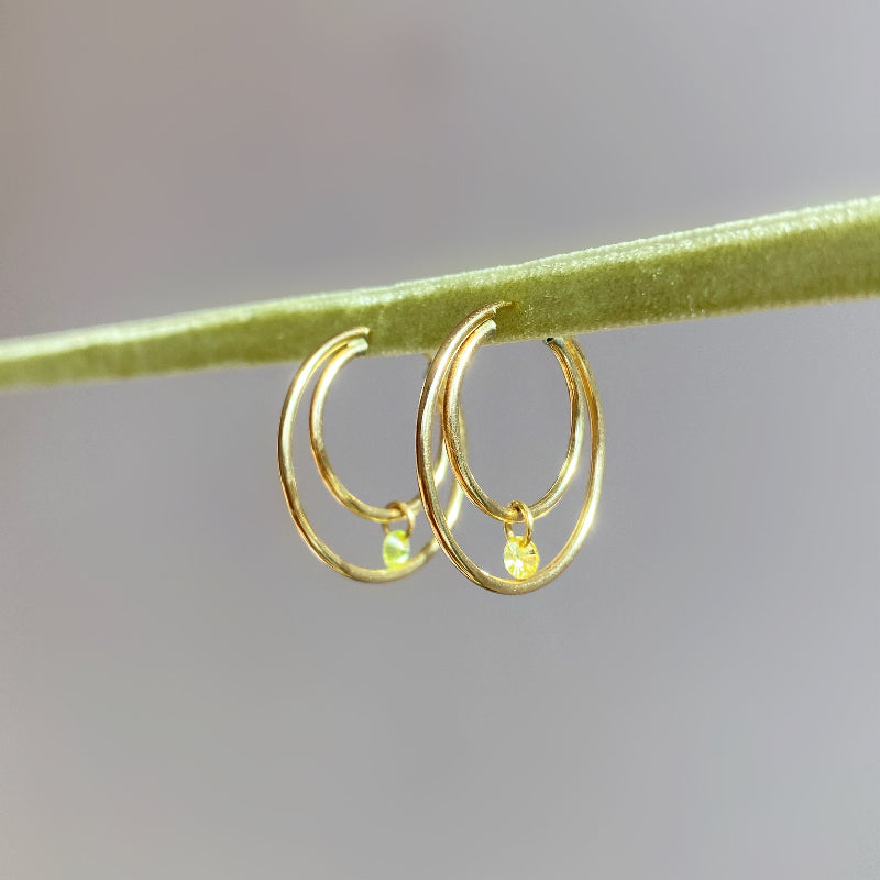 ◌ Double Ring Hoops