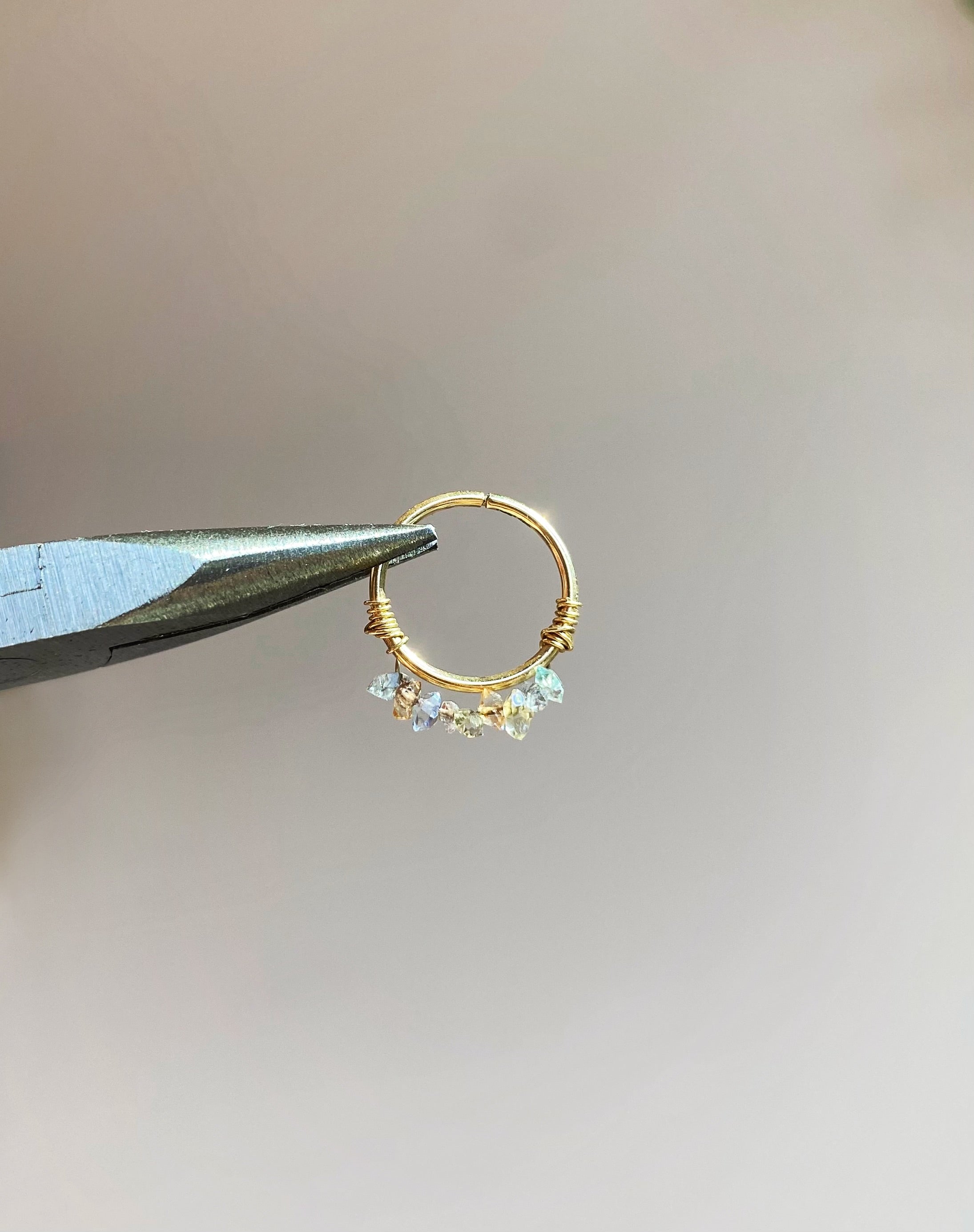 𖢻 Imperia Quartz Hoop