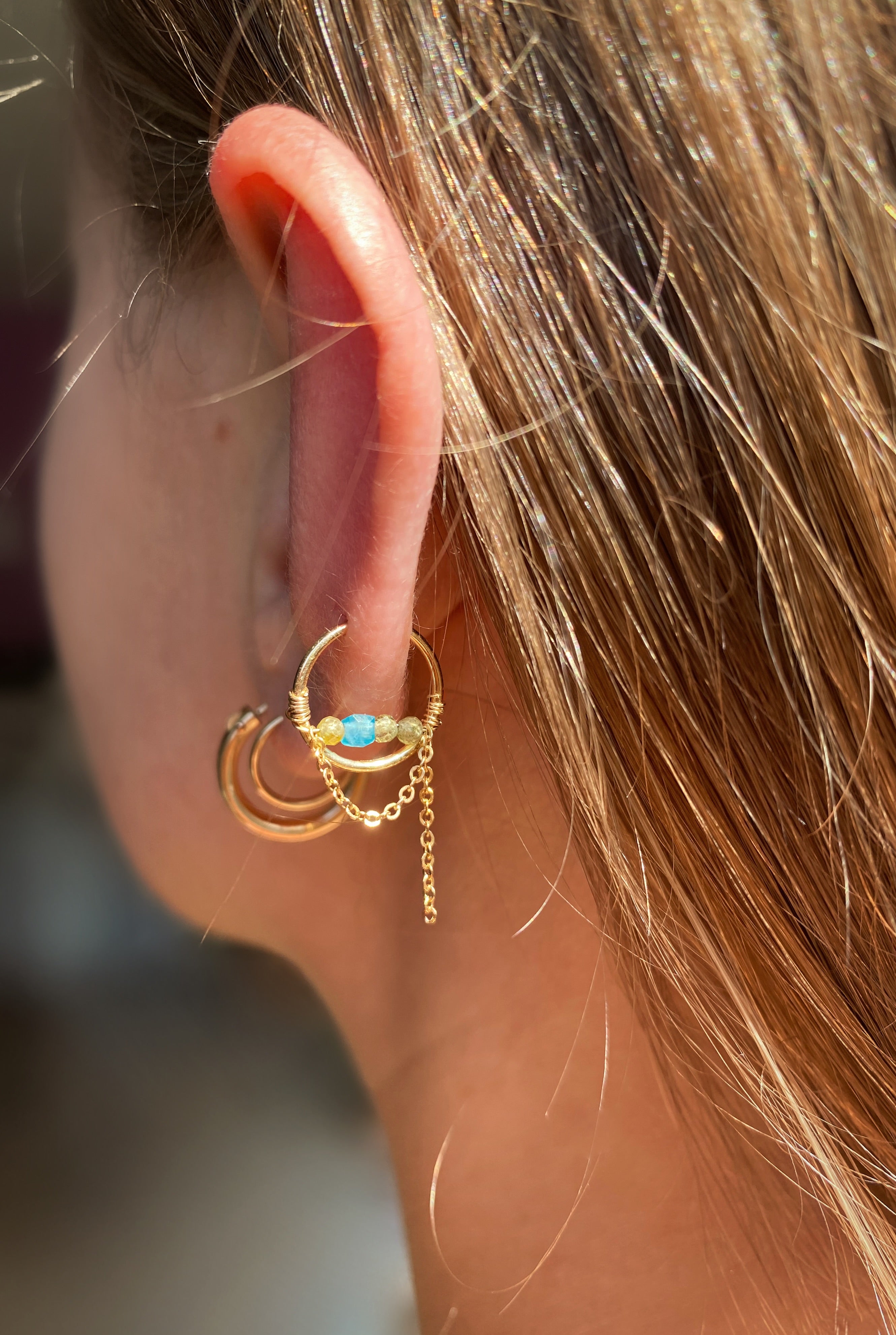 ❃ Jaya Gem Hoop