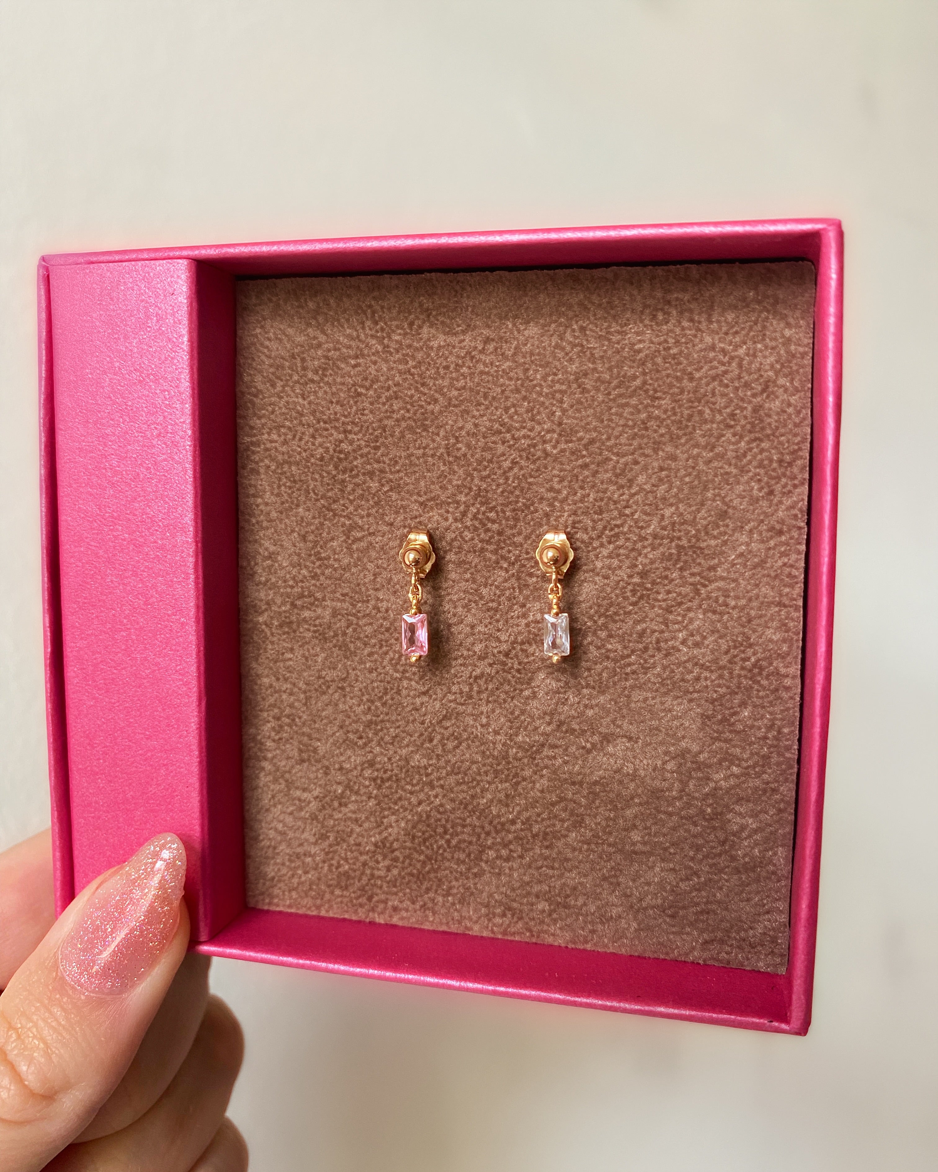 ▍Rectangle Stud Earring
