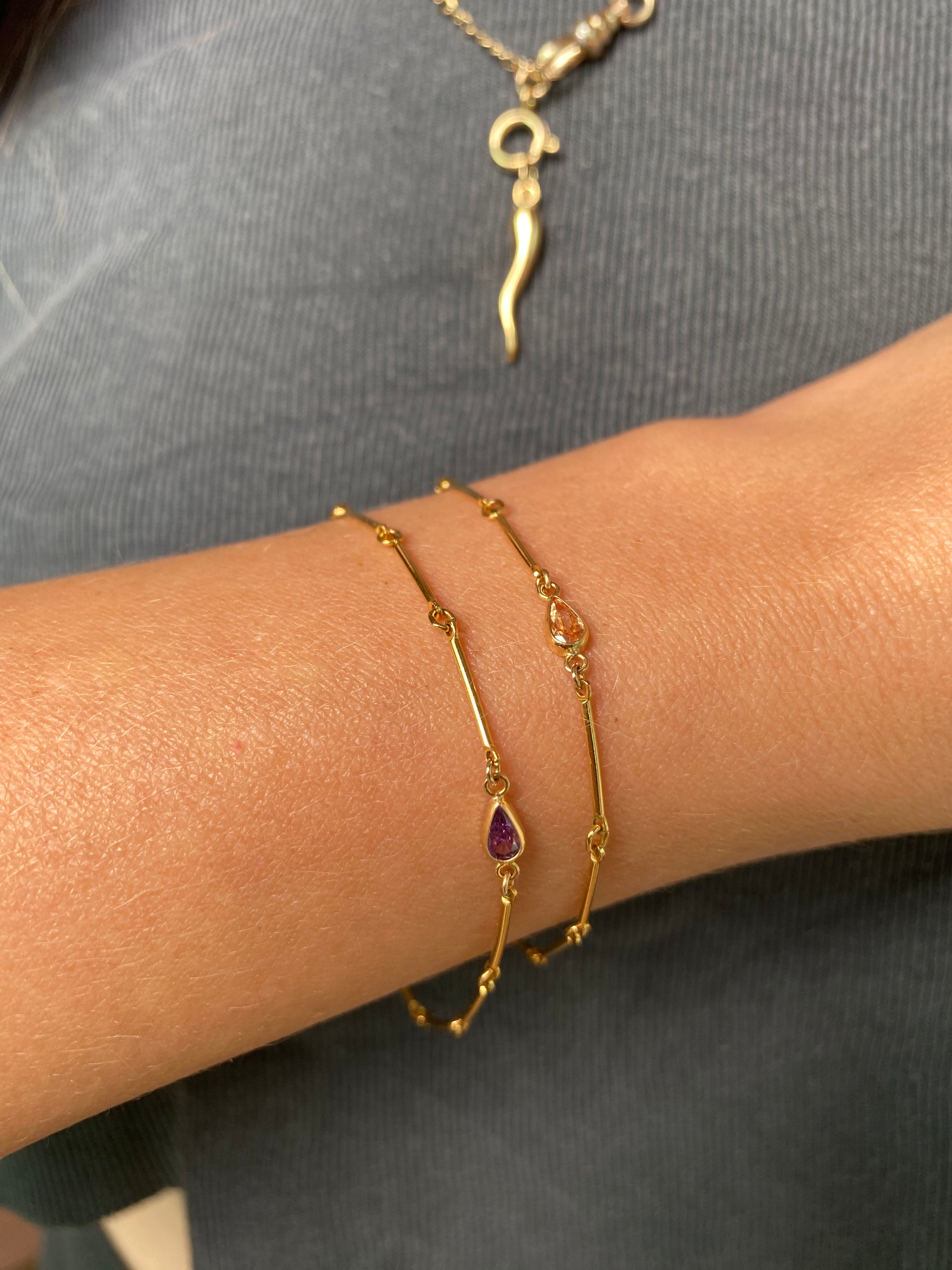 𓏲ּ𝄢 CORDELIA BAR BRACELET
