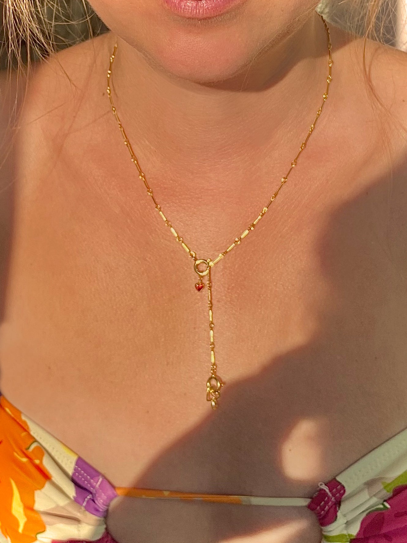 ⫘ Keep It Together Lariat Necklace