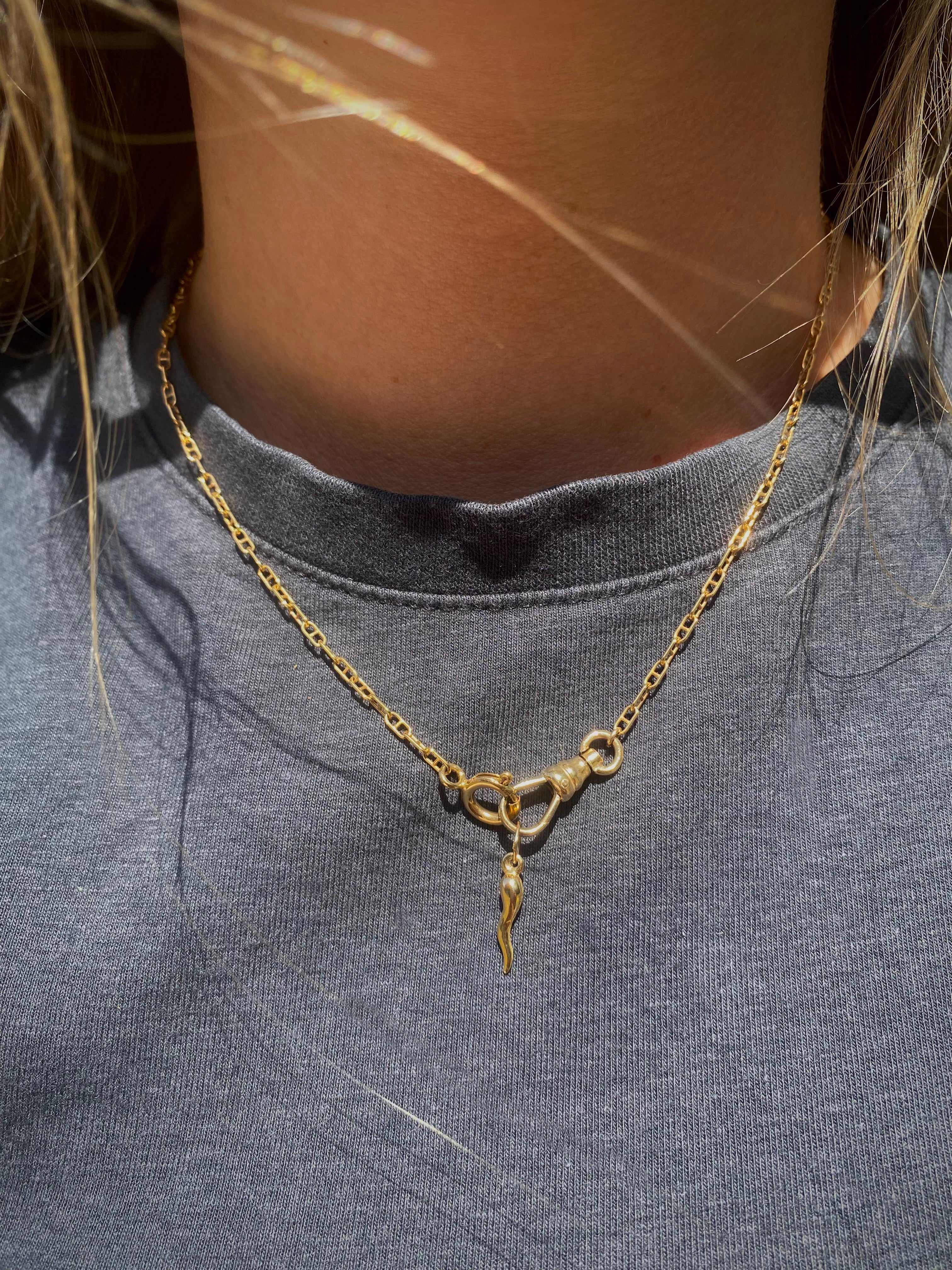 𓏲ּ𝄢 Florence Guard Chain Necklace
