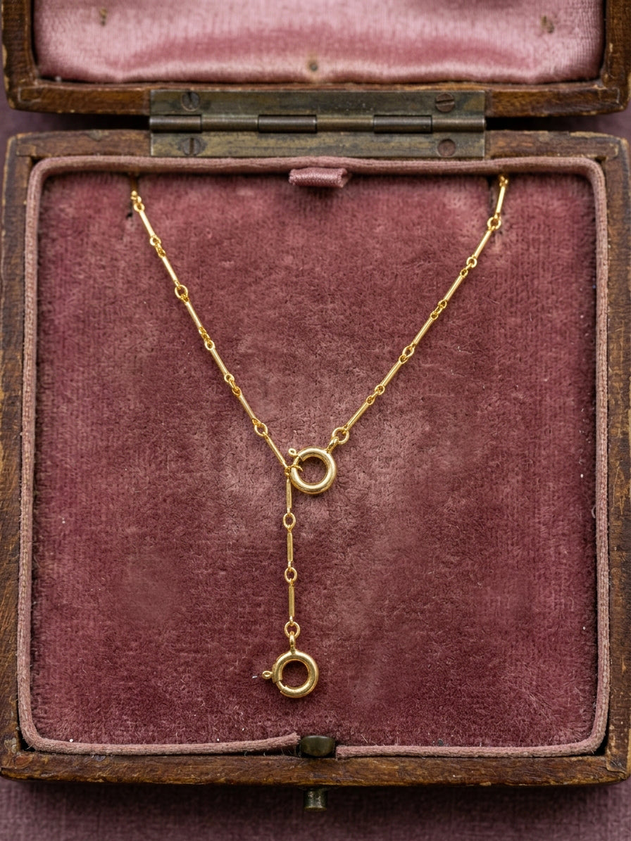 ⫘ Keep It Together Lariat Necklace