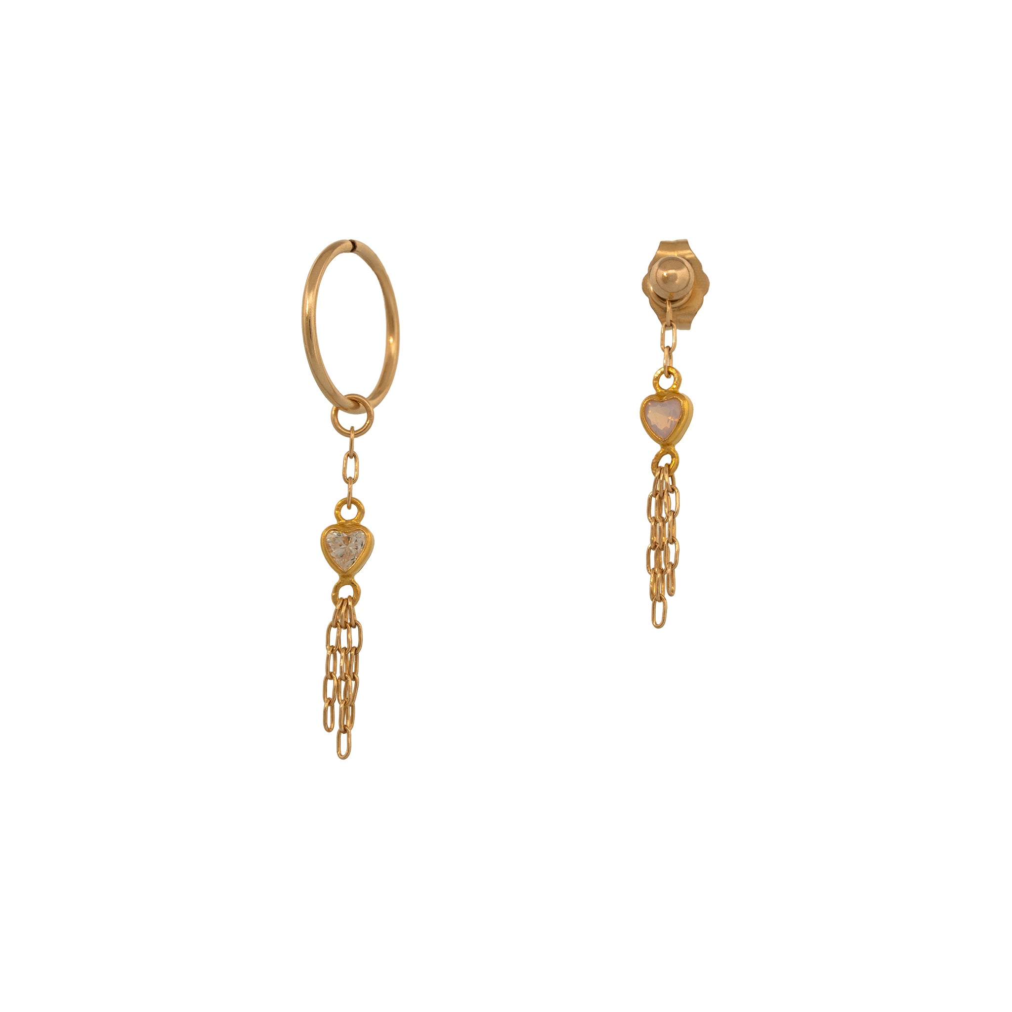 ♡ Crystal Heart Chain - Add-On Bedel