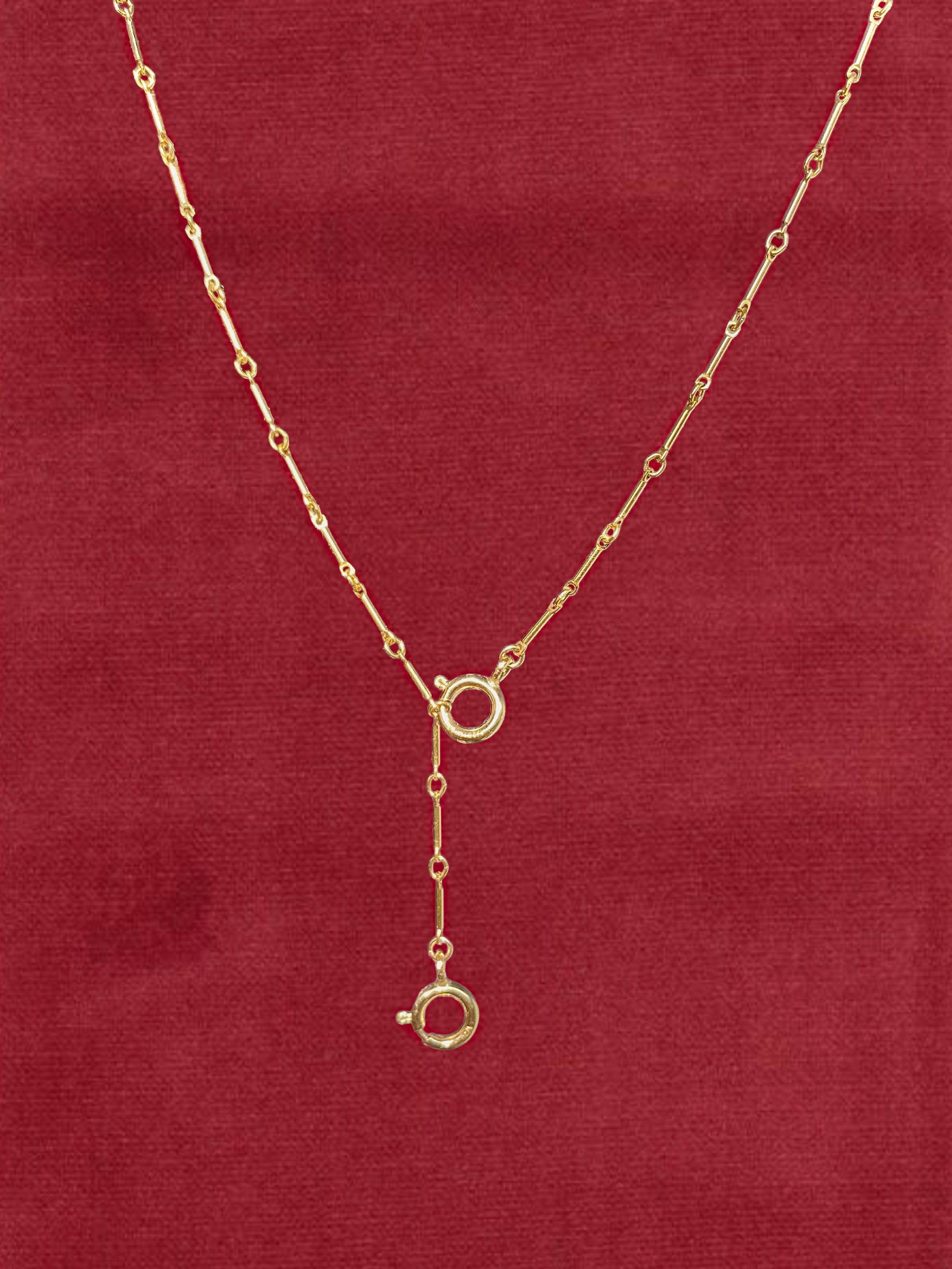 ⫘ Keep It Together Lariat Necklace