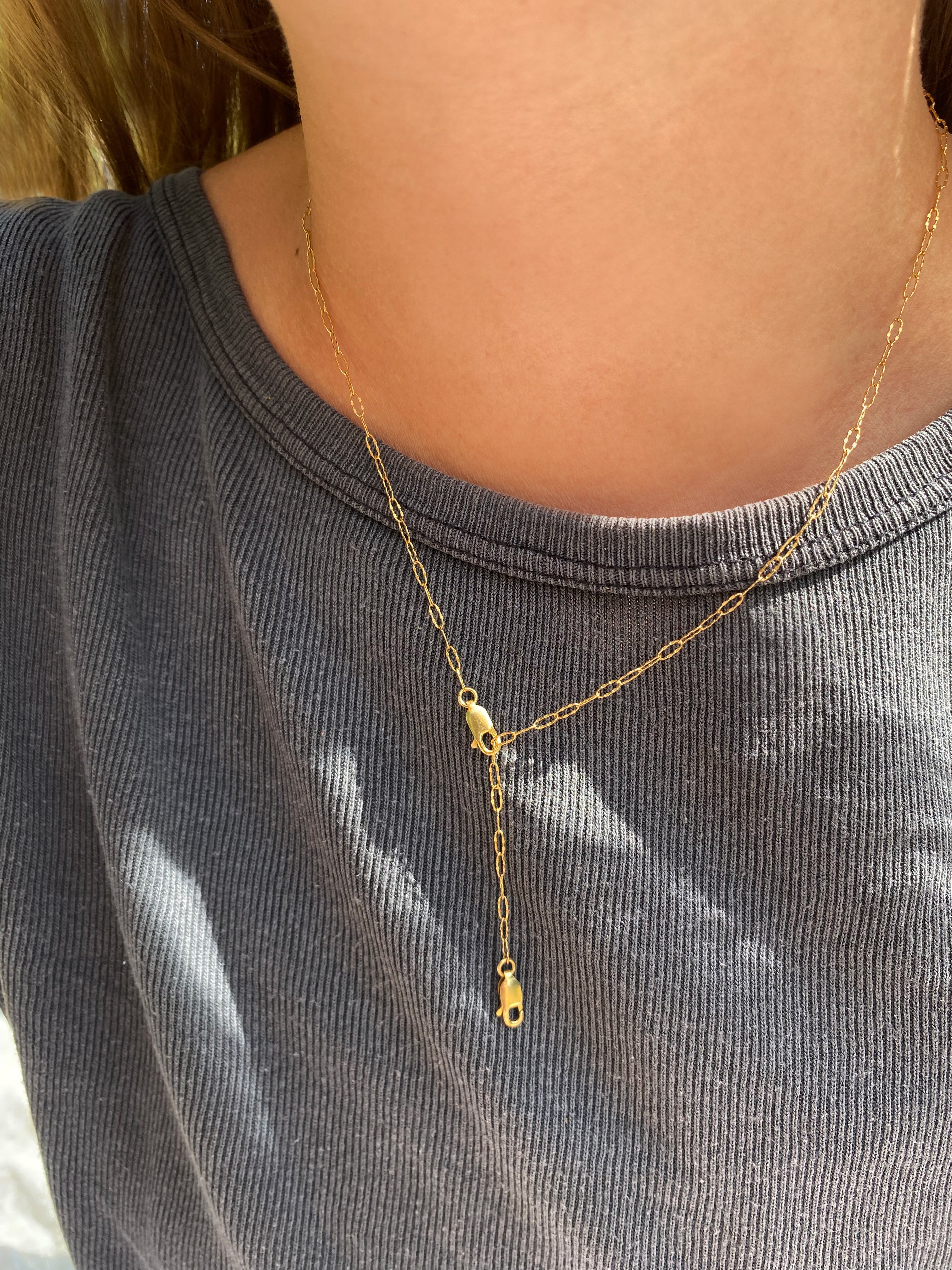 𓏲ּ𝄢 Josephine Signature Link Necklace