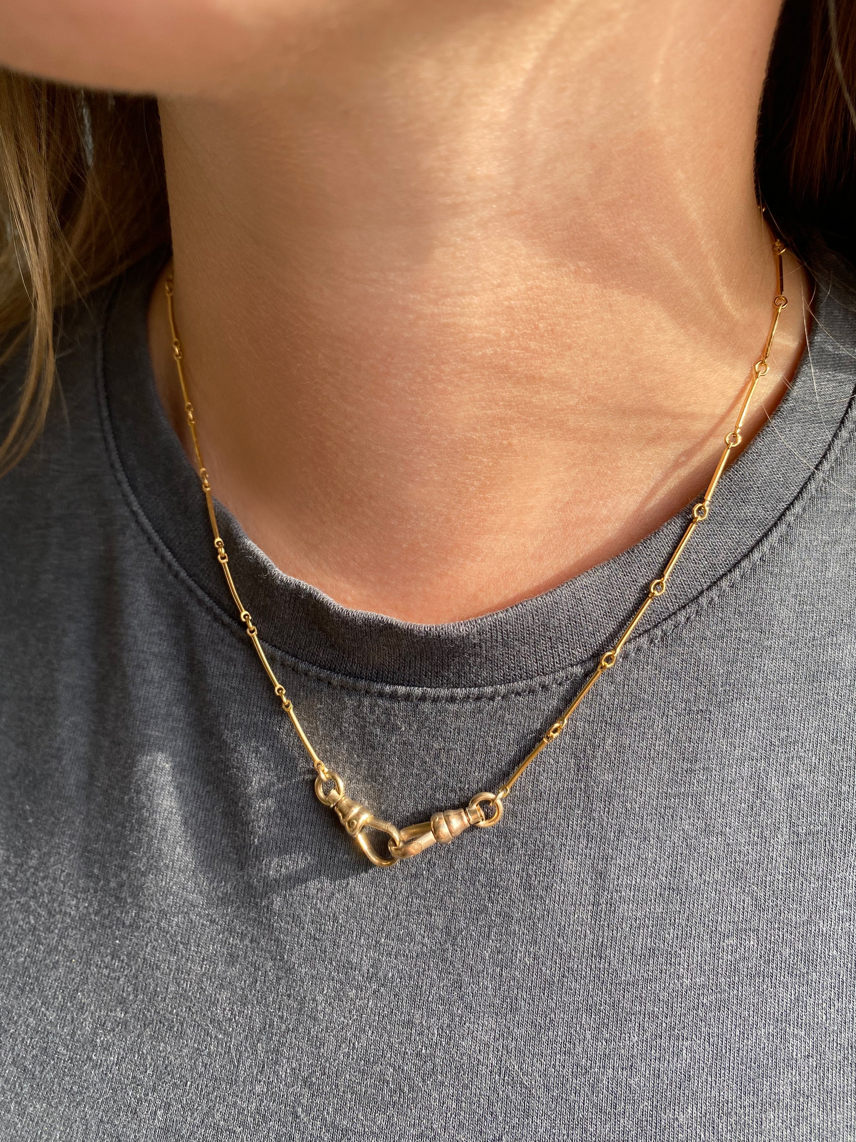 𓏲ּ𝄢 Victoria Watch Chain Necklace