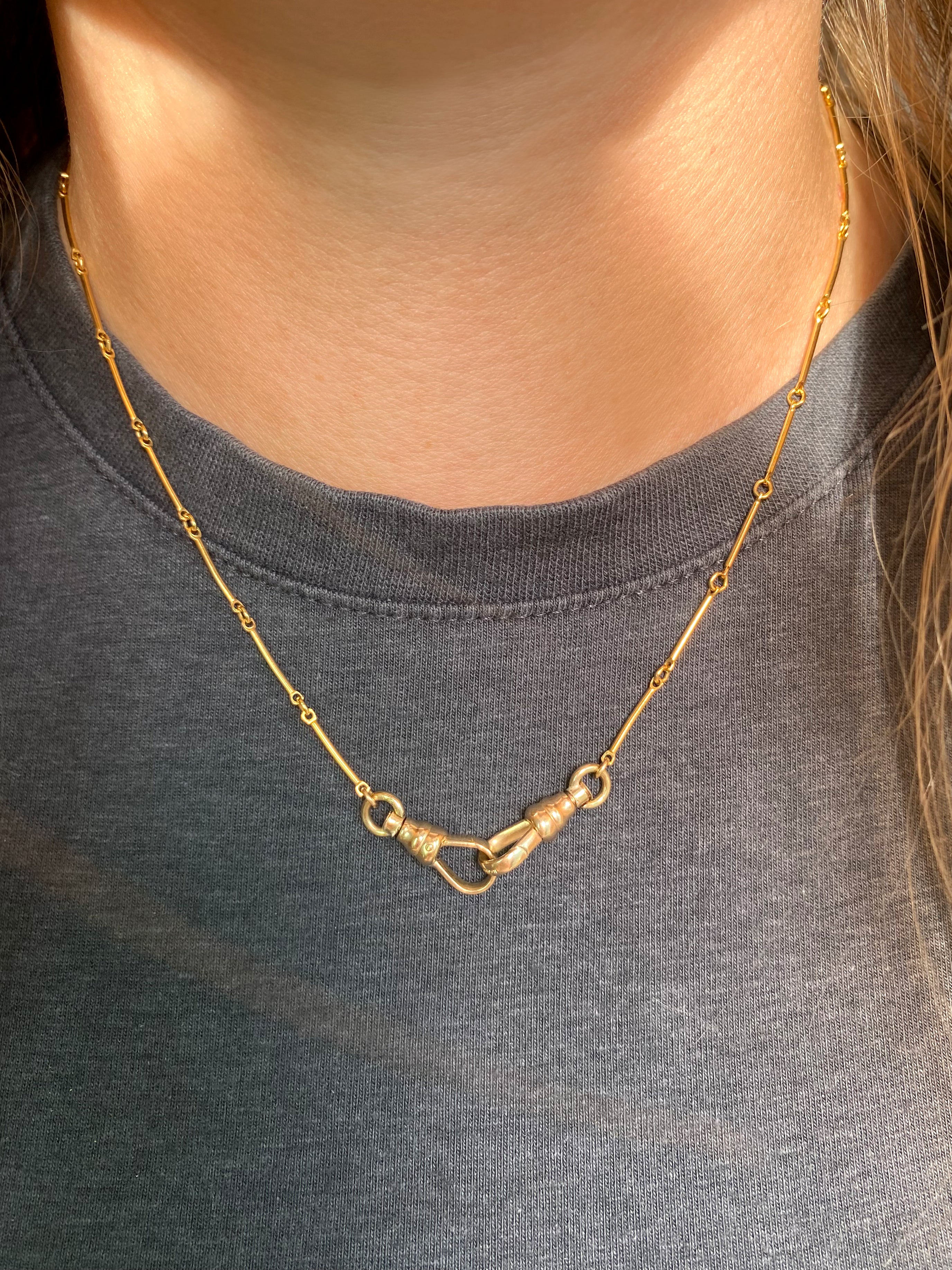 𓏲ּ𝄢 Victoria Watch Chain Necklace