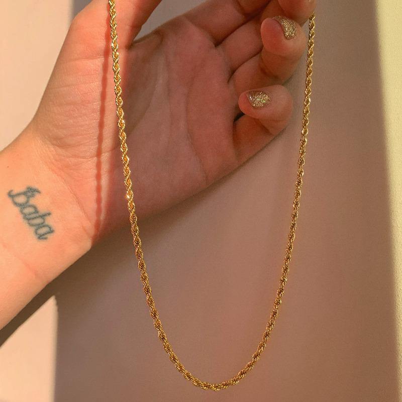 ✧ Rope Necklace - lesdeuxjewelry