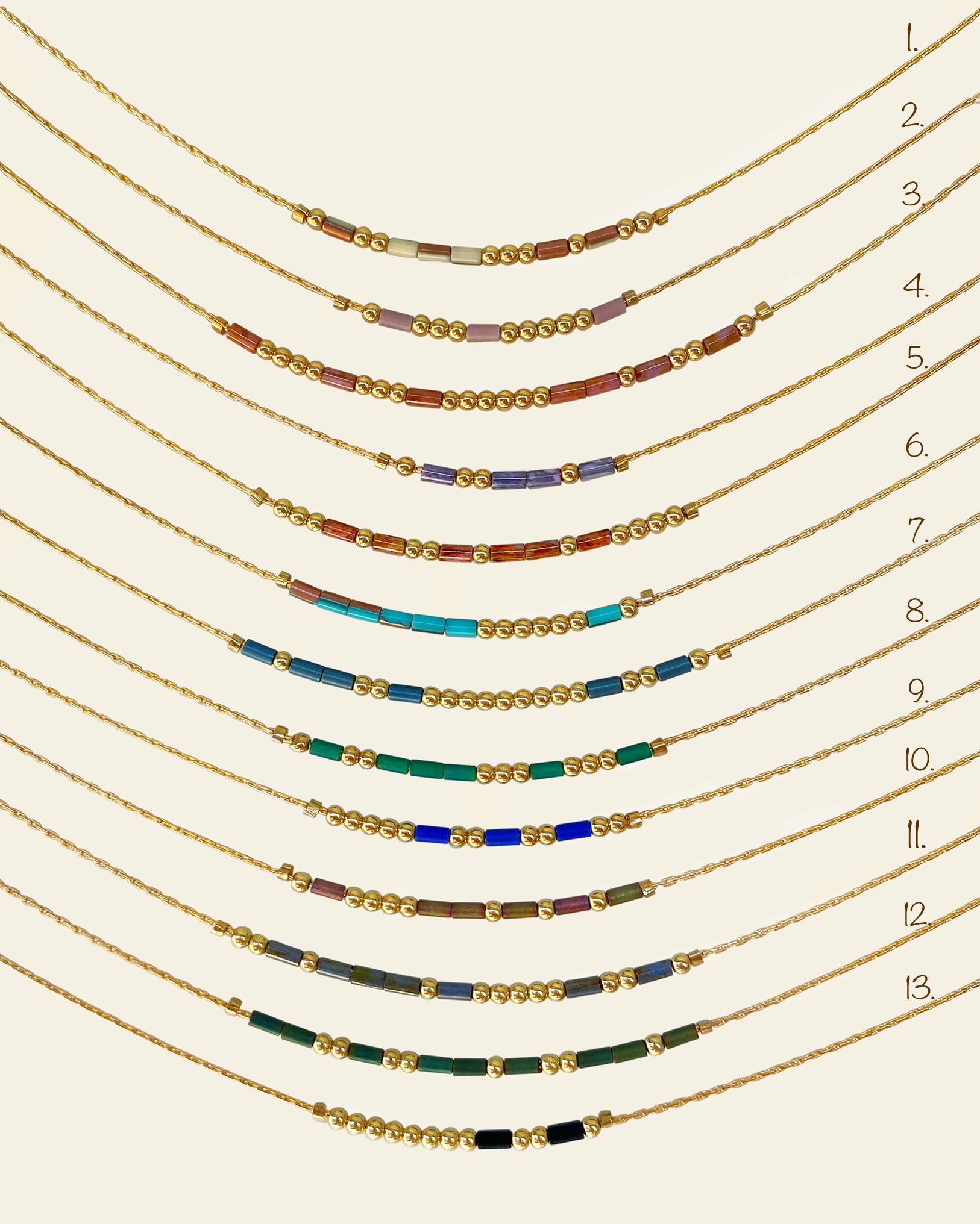 ❀ Tiny Minimalist Morse Code Necklace ~ Personalized