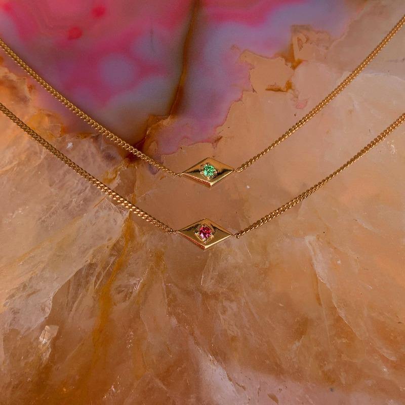 ✦ Diamond Necklace - lesdeuxjewelry